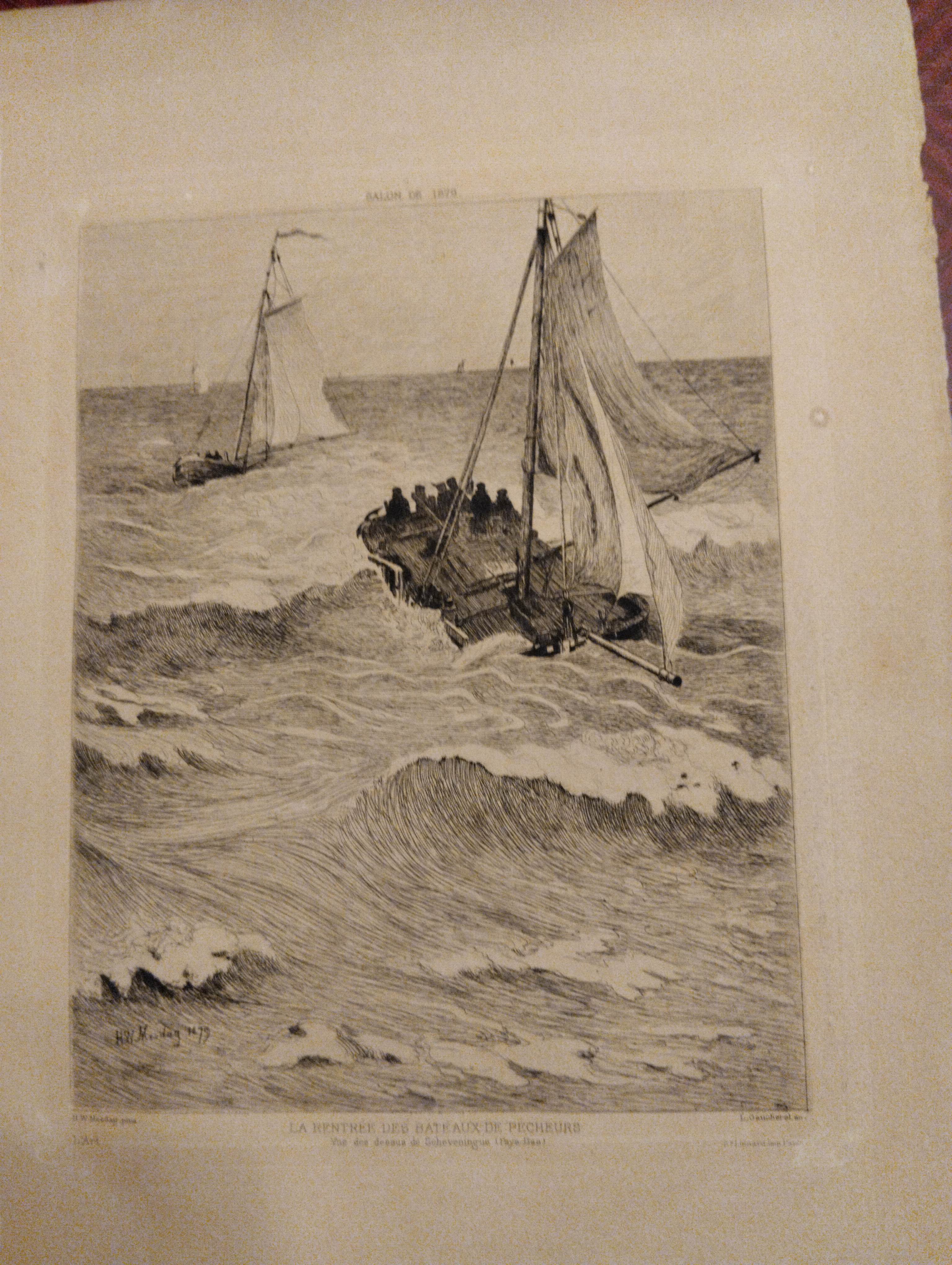 La Rentrée des Bateaux de Pêcheurs