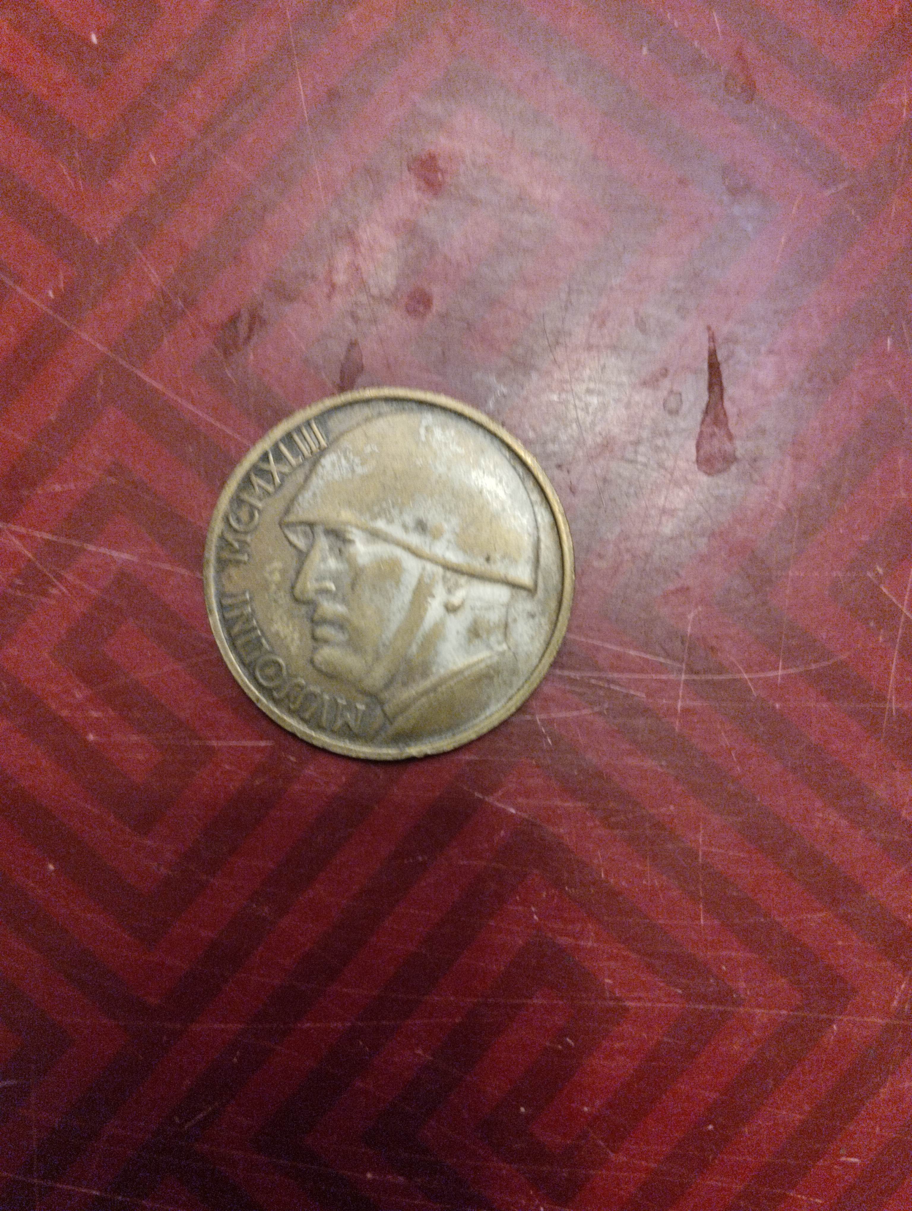 Medaglia commemorativa Benito Mussolini