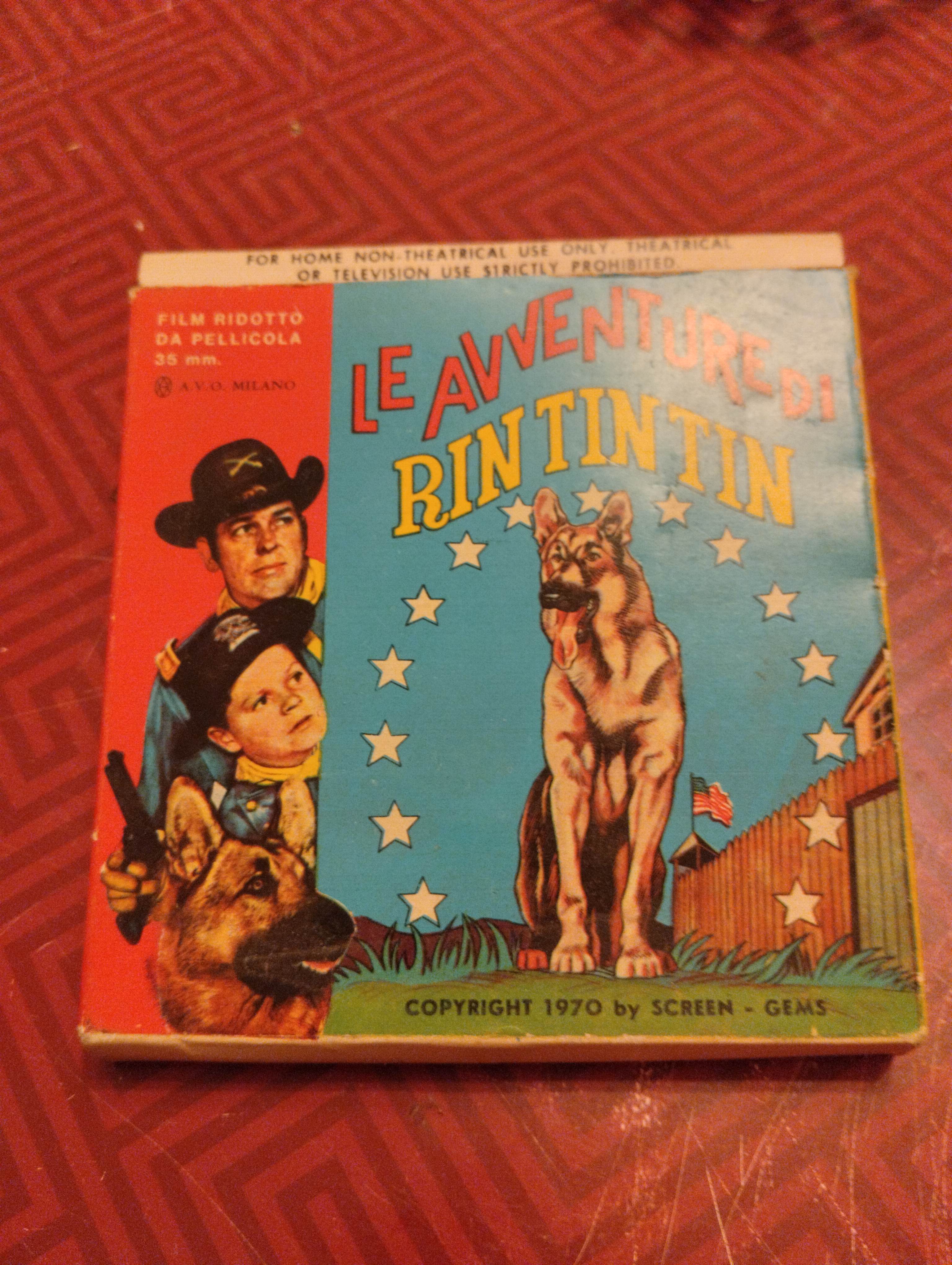 Le Avventure di Rin Tin Tin - Film ridotto da pellicola 8mm