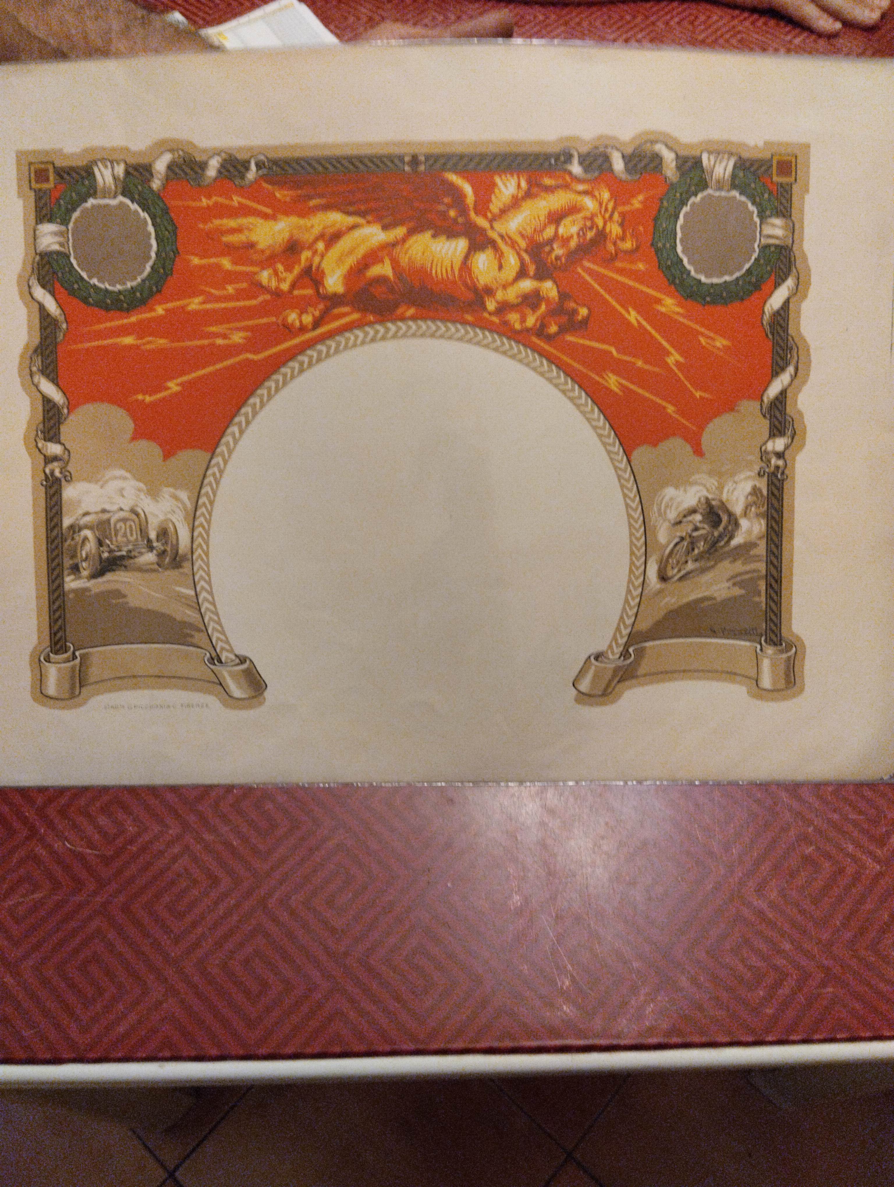 Bozzetto per decorazione teatrale o architettonica